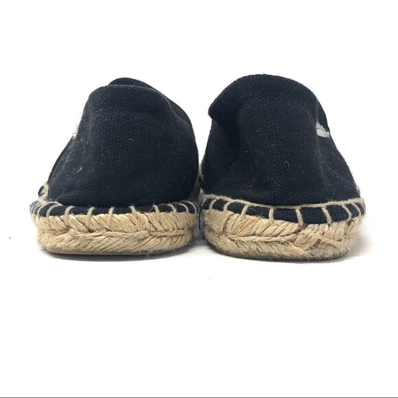 SOLUDOS Black Espadrilles Size 6 - Picture 6 of 7